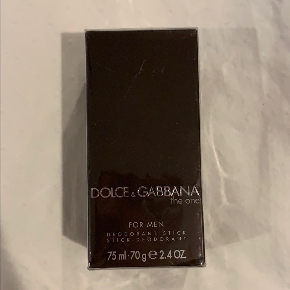 Dolce and Gabbana “the one” deodorant stick